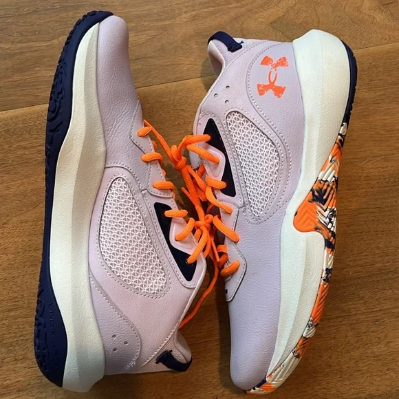 BRAND NEW Men’s Under Armour Lockdown Nebula  purple 💜🧡 - Picture 6 of 8